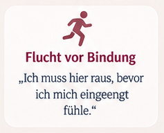 Flucht vor Bindung